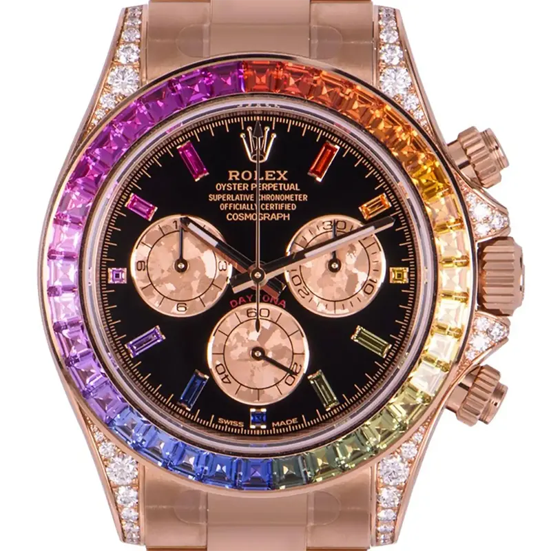 Elite Unworn Rolex Rainbow Daytona 116595RBOW 3 Unworn Rolex Rainbow Daytona 116595RBOW
