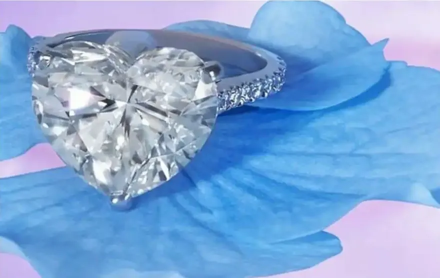 11.02-Carat Heart-Shaped Diamond Ring D Color Internally Flawless Type IIA 4 11.02-Carat Heart-Shaped Diamond Ring D Color Internally Flawless Type IIA