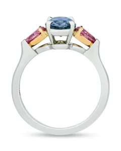 Fancy Deep Blue Diamond Ring 1.50 Carats 6 Fancy Deep Blue Diamond Ring 1.50 Carats