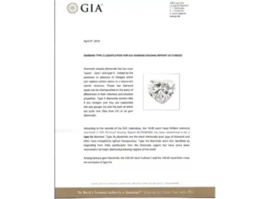 GIA Certified 18.95 Carat Internally Flawless Type II-A Heart-Cut Diamond Ring