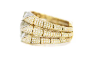 Vintage 1980s Bvlgari Diamond Bracelet 7 Vintage 1980s Bvlgari Diamond Bracelet