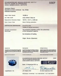 Mouawad Sapphire Diamond Jewelry Suite