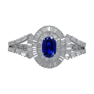 Mouawad Sapphire Diamond Jewelry Suite