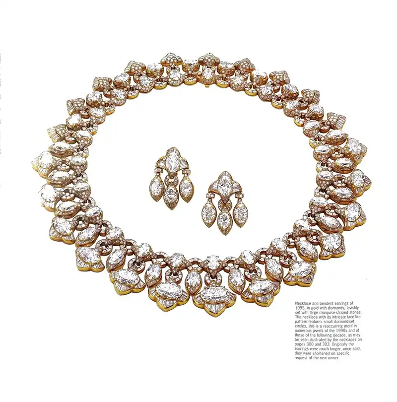 Historic Bvlgari Diamond Necklace 6 Historic Bvlgari Diamond Necklace