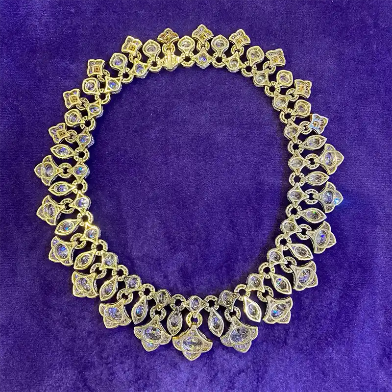 Historic Bvlgari Diamond Necklace 1 Historic Bvlgari Diamond Necklace