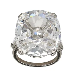 21.35 CTS Cushion Shaped Diamond Ring 8 21.35 CTS Cushion Shaped Diamond Ring