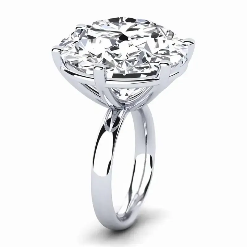 18.84-Carat Round Brilliant Cut Diamond Ring Type IIA F Color VVS1 Clarity 1 18.84-Carat Round Brilliant Cut Diamond Ring Type IIA F Color, VVS1 Clarity