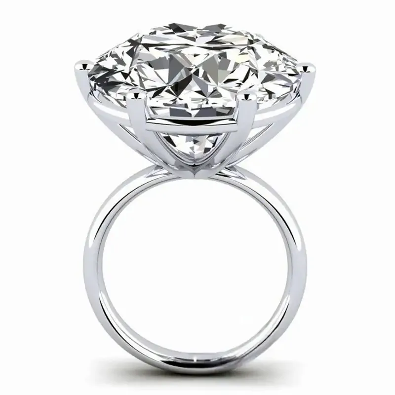 18.84-Carat Round Brilliant Cut Diamond Ring Type IIA F Color VVS1 Clarity 6 18.84-Carat Round Brilliant Cut Diamond Ring Type IIA F Color, VVS1 Clarity