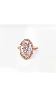 GIA Certified 8.50 Carat D/VVS1 Oval Shape Diamond 18K Gold Ring
