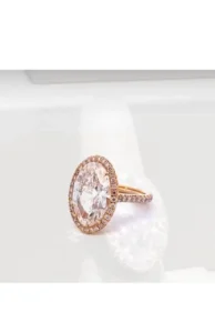 GIA Certified 8.50 Carat D/VVS1 Oval Shape Diamond 18K Gold Ring
