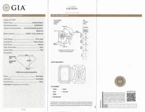 Shreve Crump & Low GIA Certified 17.01 Carat Fancy Yellow Radiant Diamond Ring
