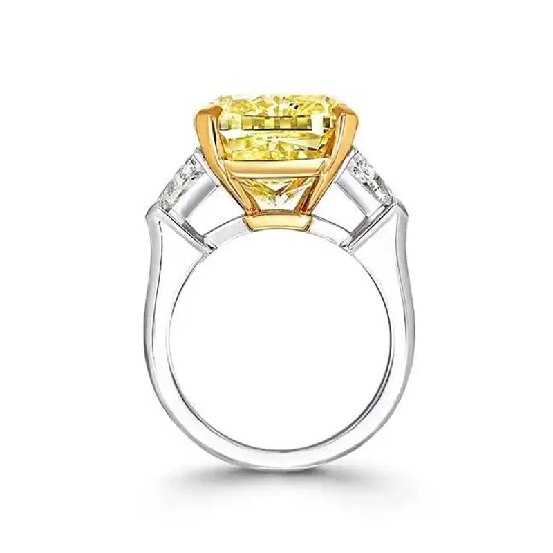 20.04-Carat Fancy Yellow Diamond Ring Rare Color VS2 Clarity 1 20.04-Carat Fancy Yellow Diamond Ring Rare Color VS2 Clarity