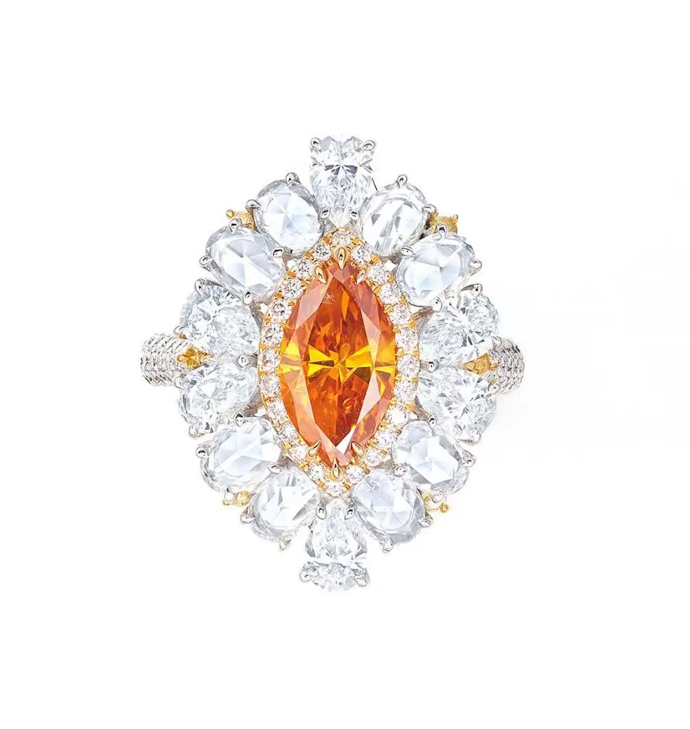 Emilio Jewelry GIA Certified Natural Deep Orange Diamond Ring 1.38 ct 3 Emilio Jewelry GIA Certified Natural Deep Orange Diamond Ring