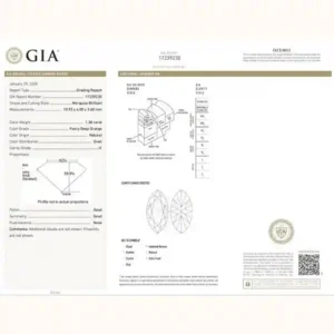 Emilio Jewelry GIA Certified Natural Deep Orange Diamond Ring 1.38 ct 7 Emilio Jewelry GIA Certified Natural Deep Orange Diamond Ring