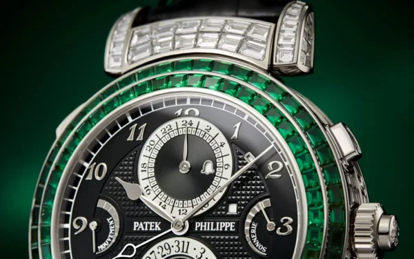 Patek Philippe Grand Complication 6300/403G-001 Grandmaster Chime Joaillerie Emerald White Gold