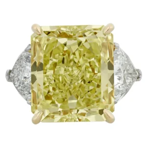 Fancy Yellow Diamond Ring 20.28 Carat