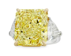 Fancy Yellow Diamond Ring 20.28 Carat