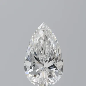 GIA Certified 10 Carat Pear Cut Diamond Ring