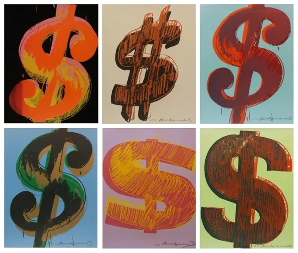 Andy Warhol $ (1) FS II.274-279 1982