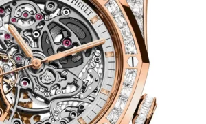 Audemars Piguet Royal Oak Skeleton Openworked Diamond Baguette Rose Gold 15417OR.ZZ.12.67OR0.01