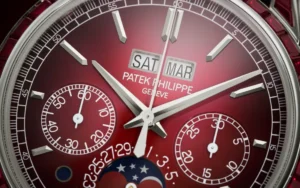 Luxury Patek Philippe Grand Complications 5271/12P-010 Ruby Perpetual Calendar Chronograph in Platinum 19 Patek Philippe Grand Complications 5271/12P-010 Ruby Perpetual Calendar Chronograph in Platinum