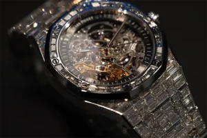 Audemars Piguet Royal Oak Skeleton Diamond Baguette 15417BC.ZZ.1267BC.01