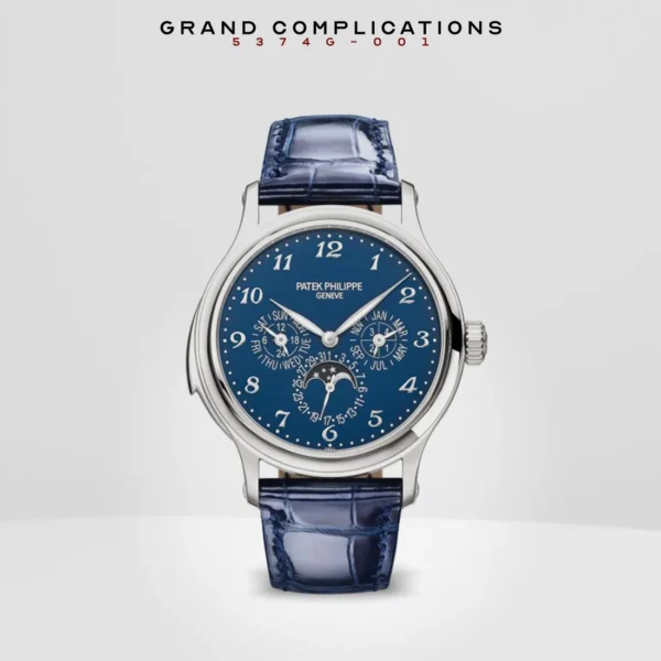 Patek Philippe Grand Complications 5374G-001 Minute Repeater Perpetual Calendar in White Gold