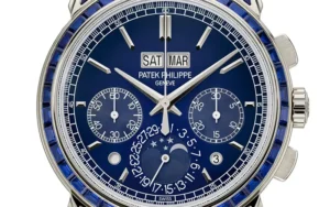 Patek Philippe 5271/11P-010 Sapphire with Chronograph Perpetual Calendar in Platinum