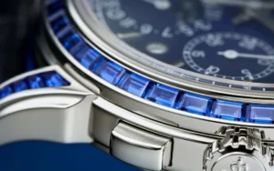 Patek Philippe 5271/11P-010 Sapphire with Chronograph Perpetual Calendar in Platinum