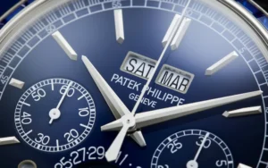 Patek Philippe 5271/11P-010 Sapphire with Chronograph Perpetual Calendar in Platinum