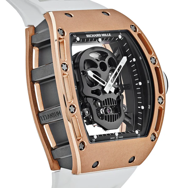 Richard Mille RM 052 Skull Tourbillon Rose Gold 2 Richard Mille RM 052 'Skull' Tourbillon Rose Gold