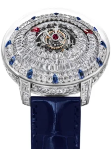 The Mystery Tourbillon White Gold Diamonds on Strap Jacob & Co.