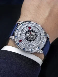 The Mystery Tourbillon White Gold Diamonds on Strap Jacob & Co.