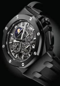 Audemars Piguet Royal Oak Offshore Grande Complication 44mm Black Ceramic Sapphire Dial Rubber Strap
