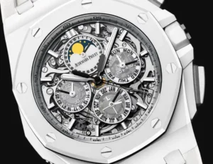 Audemars Piguet Royal Oak Offshore Grande Complication 44mm White Ceramic Sapphire Dial Rubber Strap