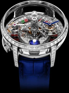 Astronomia Casino White Gold Baguette on Strap Jacob & Co.