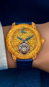Caviar Tourbillon Yellow Sapphires Jacob & Co.