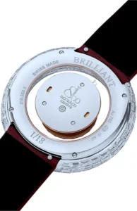 Brilliant Mystery Rubies White Gold on Strap 44mm Jacob & Co.