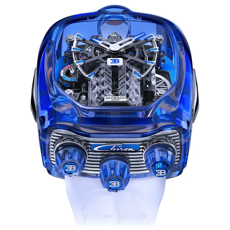 Bugatti Chiron Tourbillon Sapphire Crystal Jacob & Co.