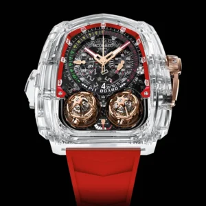 Twin Turbo Furious Sapphire Crystal Red Jacob & Co.