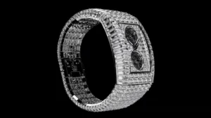 Billionaire Double Tourbillon with Diamond-Set Bracelet