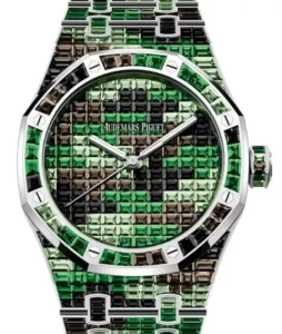 Audemars Piguet Royal Oak Selfwinding White Gold/Sapphires 15514BC.YY.1284BC.02