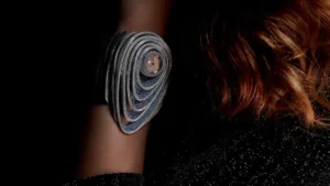 Audemars Piguet Haute Joaillerie Sapphire Orbe Diamond Set White Gold Diamond Paved Dial & Bezel Diamond Set Bracelet