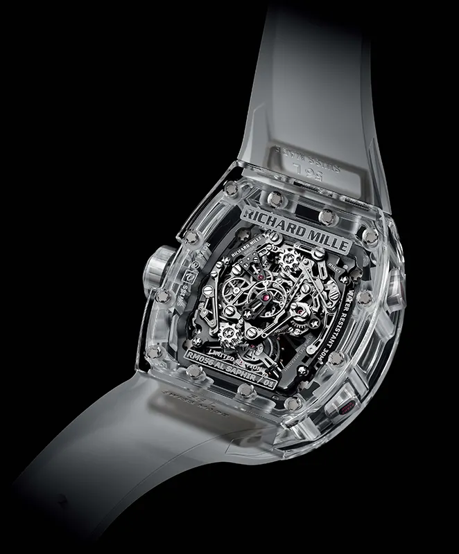 Richard Mille RM 056 Tourbillon Felipe Massa Saphir 9 Richard Mille RM 056 Tourbillon Felipe Massa Saphir