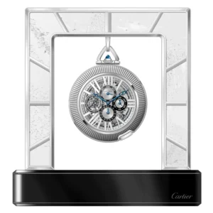 Rotonde De Cartier Grande Complication Skeleton Pocket Watch