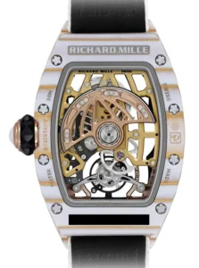 Richard Mille Automatic Tourbillon Gold Quartz TPT RM 74-02 BRAND NEW