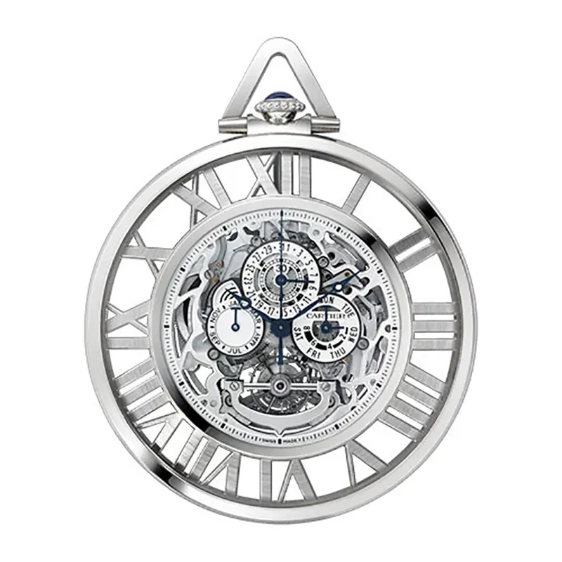 Stunning Cartier Montre de Poche Grande Complication Squelette 59mm 1 Cartier Montre de Poche Grande Complication Squelette