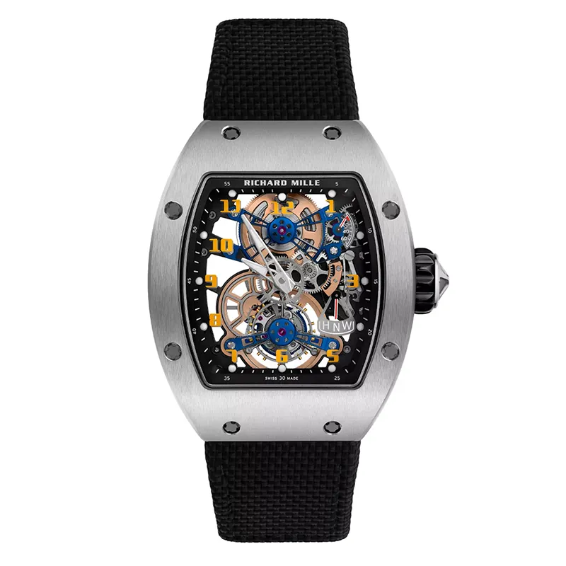 Luxury Richard Mille Manual Winding Tourbillon Titanium RM 17-02 Brand New 1 Richard Mille Manual Winding Tourbillon Titanium RM 17-02 Brand New