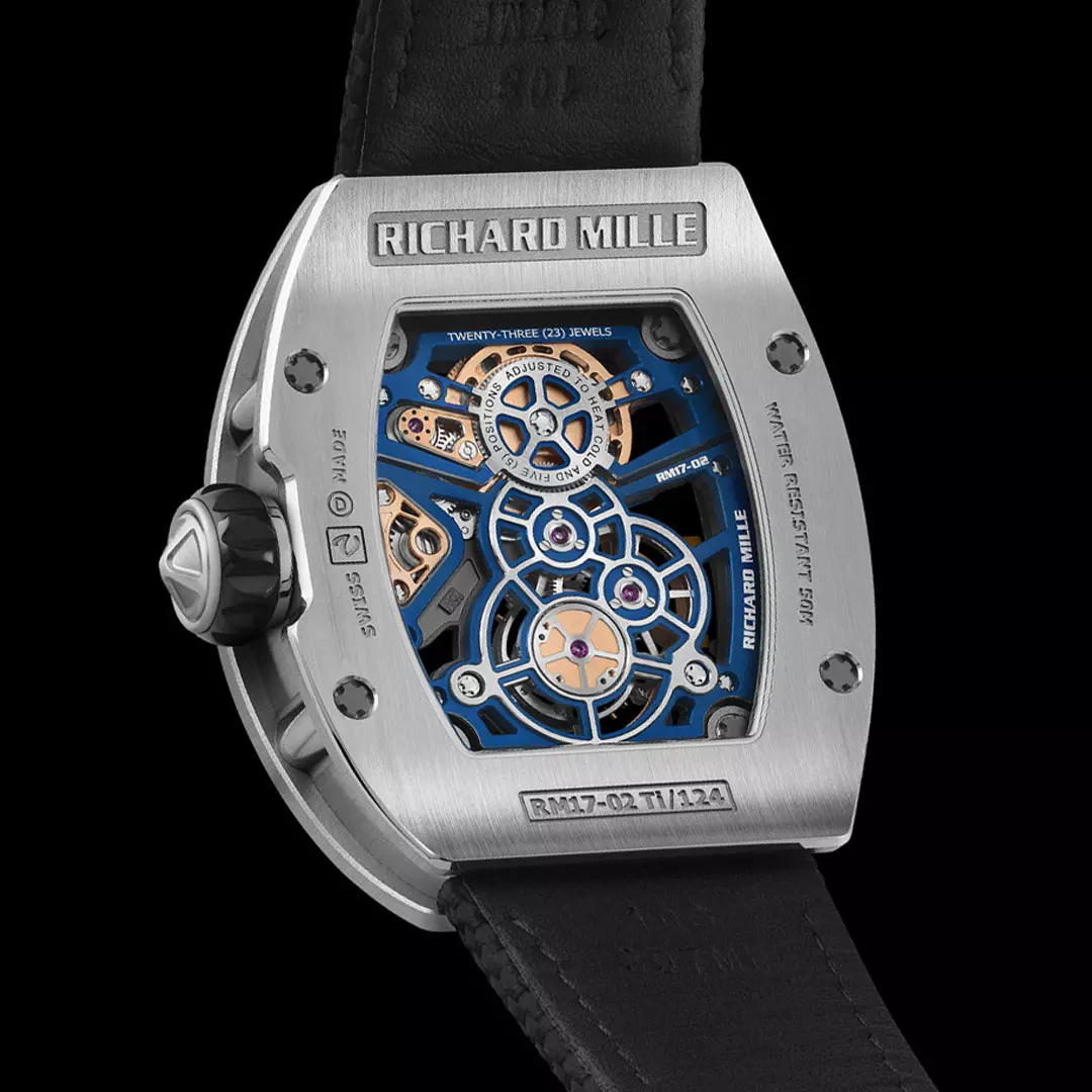 Luxury Richard Mille Manual Winding Tourbillon Titanium RM 17-02 Brand New 6 Richard Mille Manual Winding Tourbillon Titanium RM 17-02 Brand New