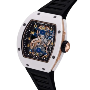 Richard Mille Manual Winding Tourbillon ATZ Ceramic White RM 17-02 Brand New